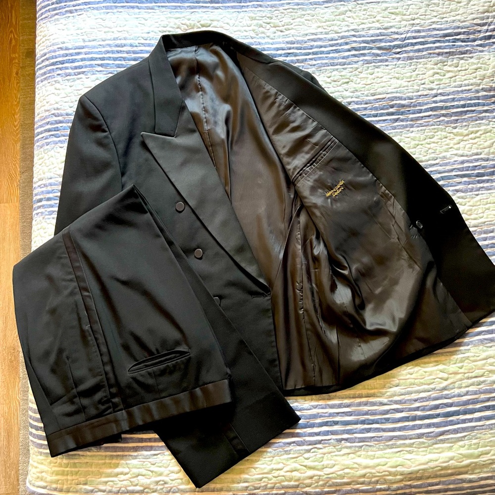 Pierre Cardin double breasted tuxedo